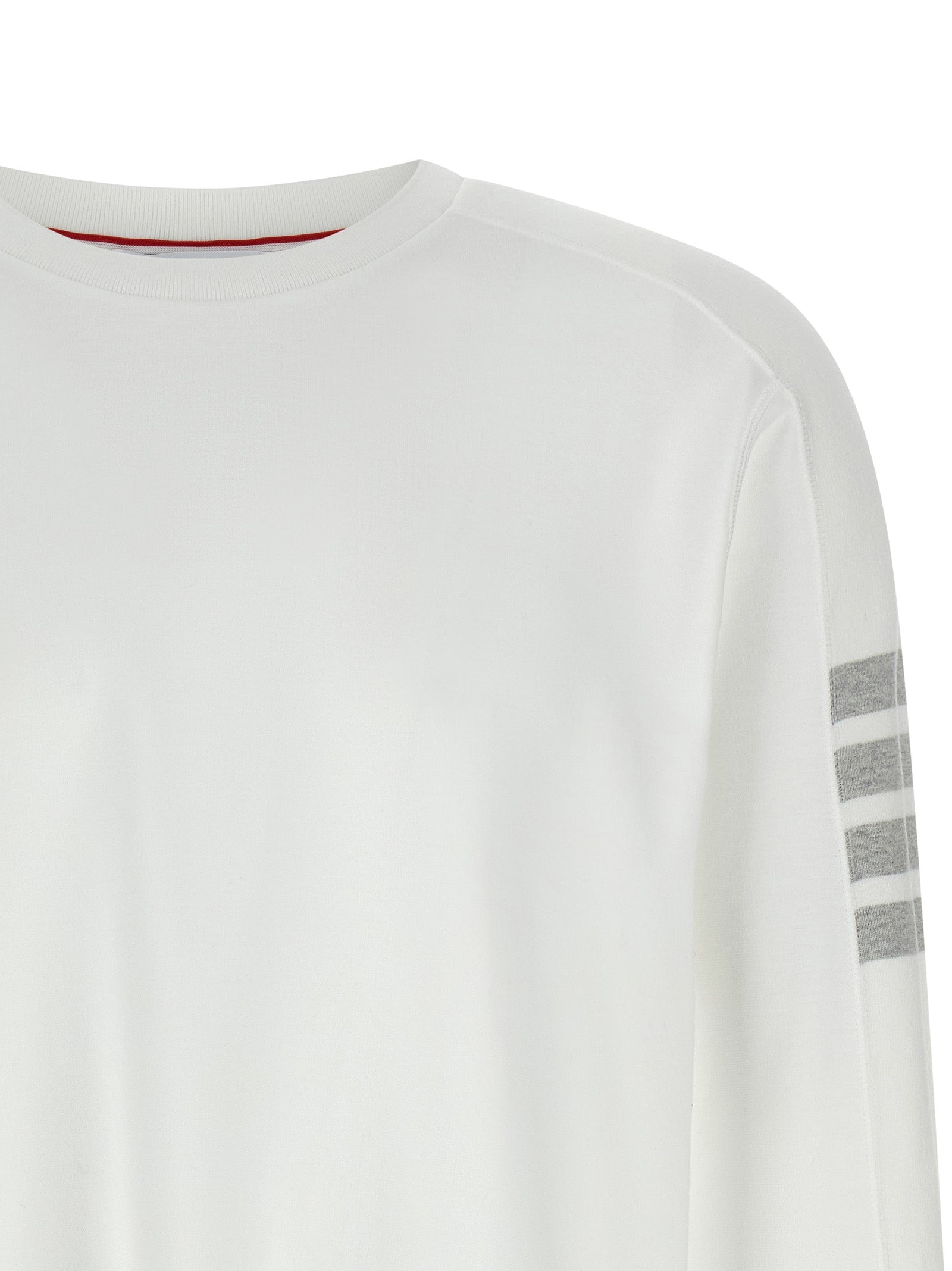 Weißes Baumwoll-T-Shirt