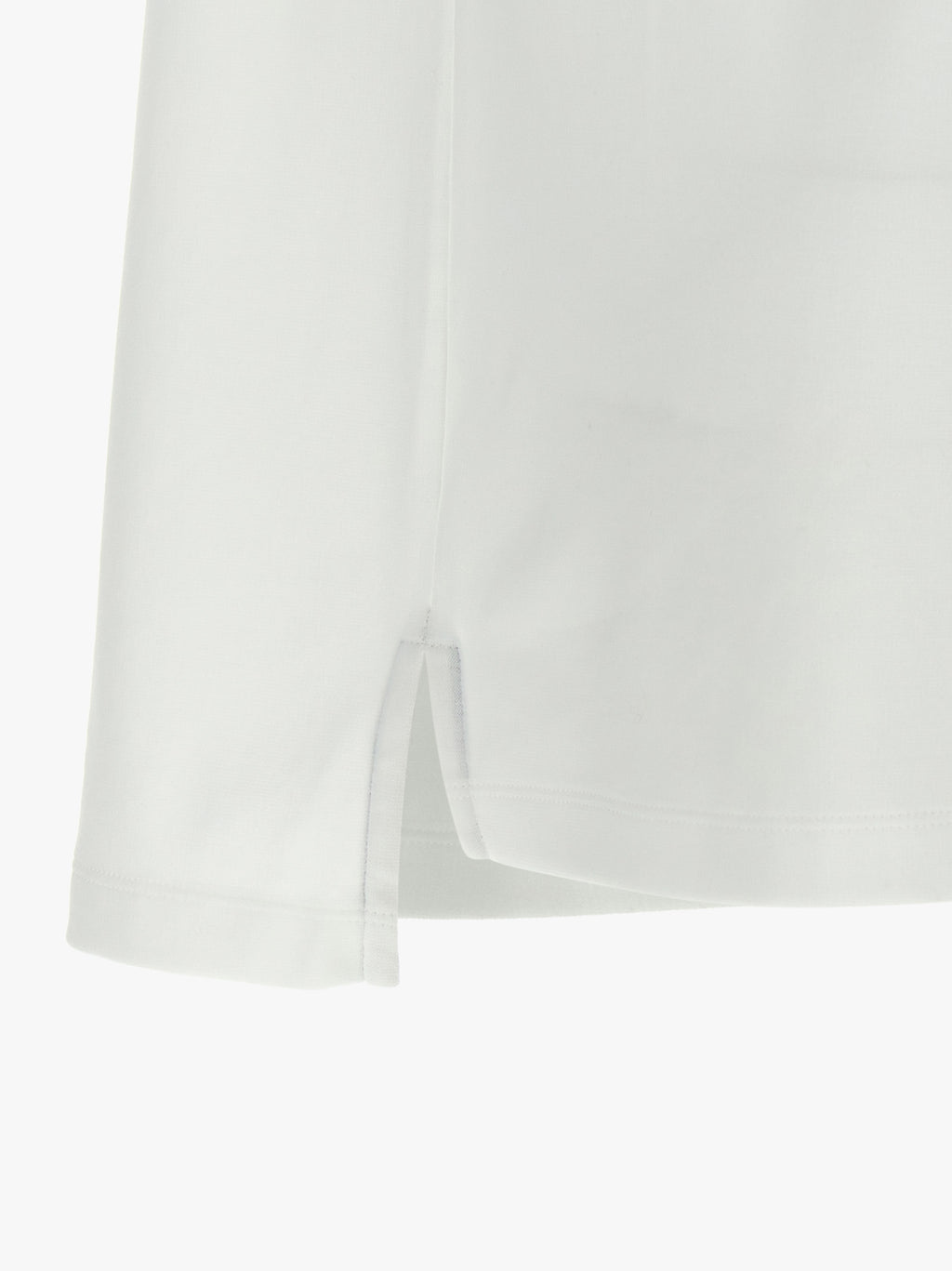 Weißes Baumwoll-T-Shirt