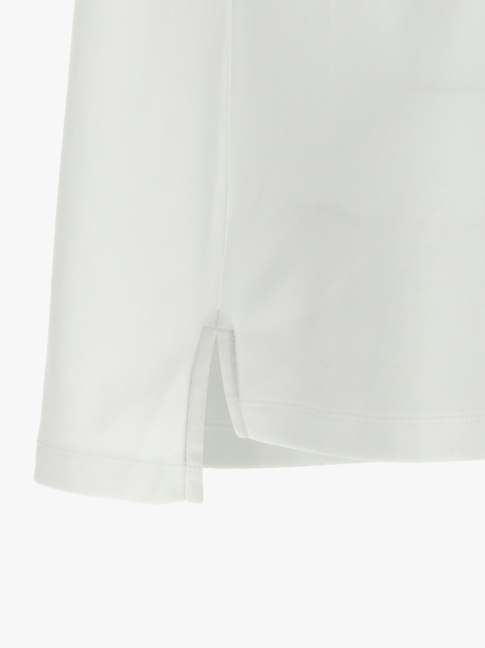 Weißes Baumwoll-T-Shirt