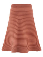 PLEATS PLEASE ISSEY MIYAKE Multicolor Polyester Midi Skirt