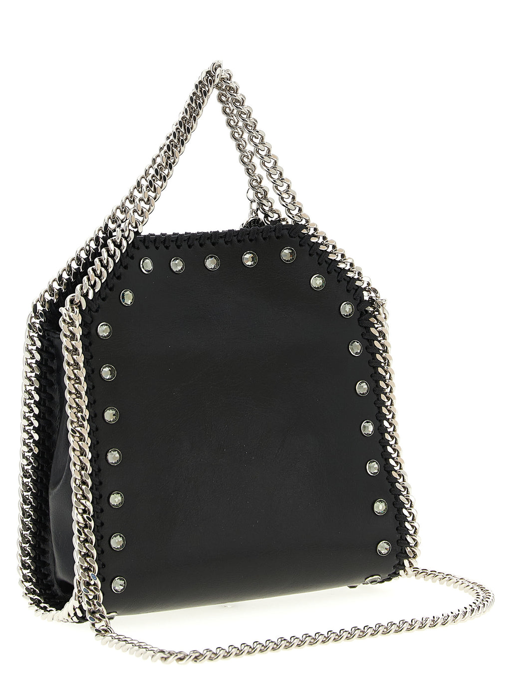 Black Polyester Handbag
