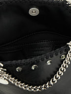 Black Polyester Handbag