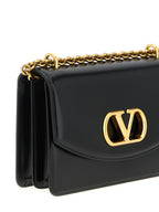Valentino Garavani Black Calfskin Shoulder Bag