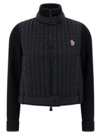 Moncler Grenoble Black Polyamide Cardigan