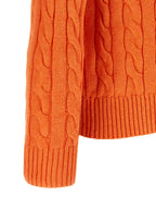 Polo Ralph Lauren Orange Cotton Cardigan