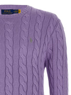 Polo Ralph Lauren Purple Cotton Cardigan