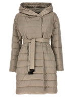 Max Mara Beige Polyamide Full-Length Jacket