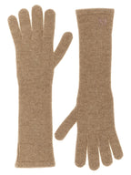 Max Mara Beige Cashmere Gloves