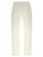 Brunello Cucinelli White Cotton Joggers (Workout Pants)