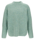 SÉFR Blue Marabou Cardigan