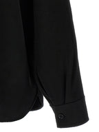 SÉFR Black Wool Blouse