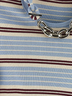 Paco Rabanne Blue Textile T-Shirt