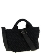 NAGHEDI Black Neoprene Tote Bag