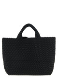 NAGHEDI Black Neoprene Tote Bag