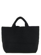 NAGHEDI Black Neoprene Tote Bag