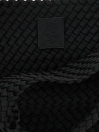 NAGHEDI Black Neoprene Tote Bag