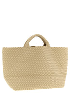 NAGHEDI Beige Neoprene Tote Bag