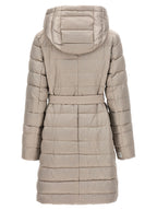 Max Mara White Polyamide Full-Length Jacket