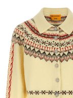 Guest in Residence Multicolor Wool Cardigan