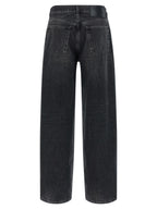 Haikure Black Cotton High-Waisted Jean