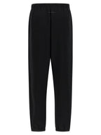 MM6 Maison Margiela Black Cotton Joggers (Workout Pants)