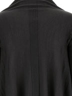 Rick Owens Black Wool Cardigan