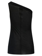 Black Viscose T-Shirt