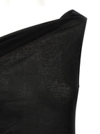 Black Viscose T-Shirt