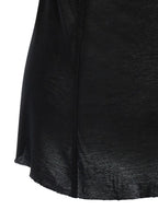 Black Viscose T-Shirt