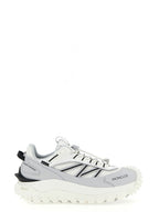 Moncler Gray Polyamide Athletic Sneakers