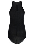 Rick Owens Black Viscose Tank Tops
