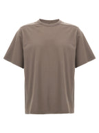 Rick Owens Gray Cotton T-Shirt