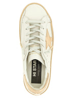 Multicolor Leather Low Top Sneakers