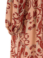 F.R.S. - FOR RESTLESS SLEEPERS Multicolor Silk Long Dress