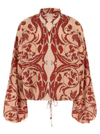 Multicolor Silk Blouse