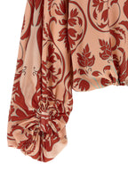 Multicolor Silk Blouse
