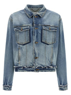 Blue Cotton Denim Jacket