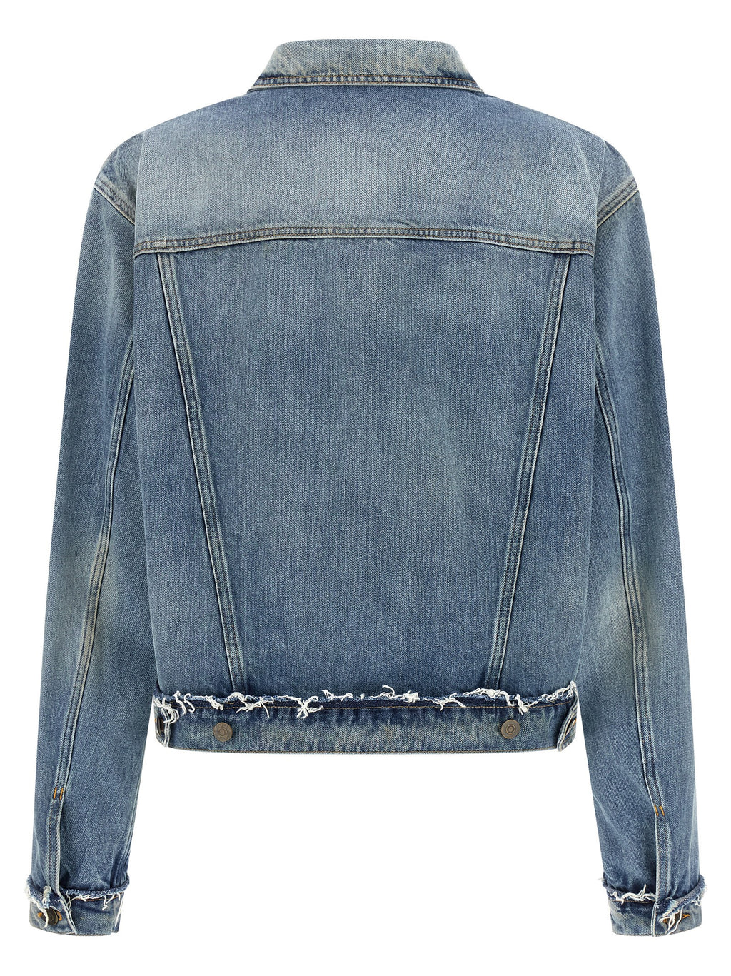 Blue Cotton Denim Jacket