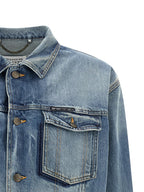 Blue Cotton Denim Jacket