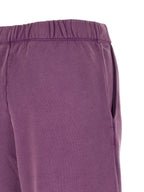 The Attico Purple Cotton Joggers (Workout Pants)