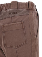 The Attico Brown Cotton Casual Pants