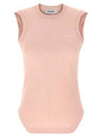 The Attico Multicolor Cotton Sleeveles T-Shirt