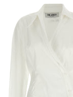 White Cotton Short Dress