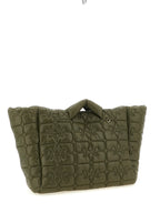 Bicolor Recycled Polyamide Tote Bag