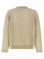 Brunello Cucinelli Beige Linen Cardigan
