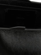 The Attico Black Calfskin Clutch Bag