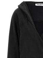 The Attico Black Cotton Short Dress