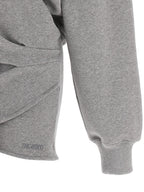 The Attico Gray Cotton Short Dress