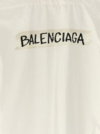 Balenciaga White Cotton Blouse