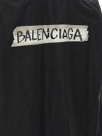 Balenciaga Black Cotton Blouse